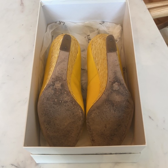 L.K Bennett London Estela Lemon Patent 39 - Picture 7 of 8